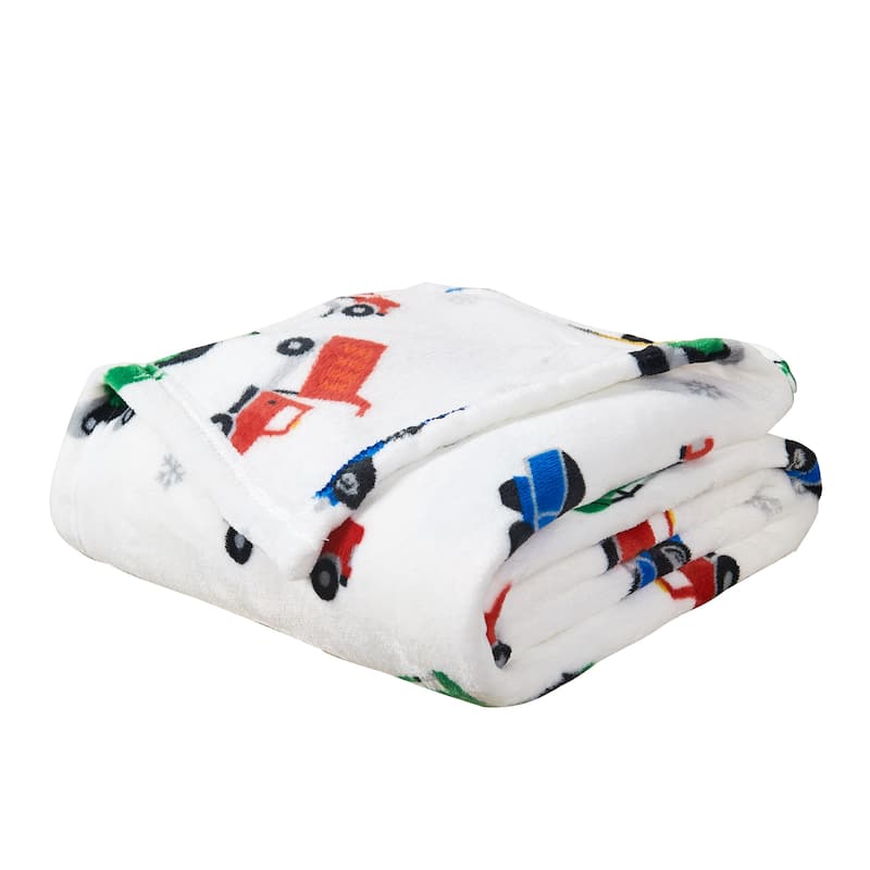 Christmas Flannel Fleece Throw Blanket 50"x60"