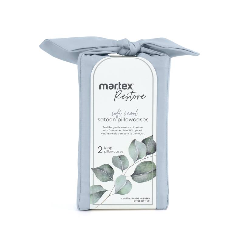 Martex Restore 300 Thread Count Pillowcases