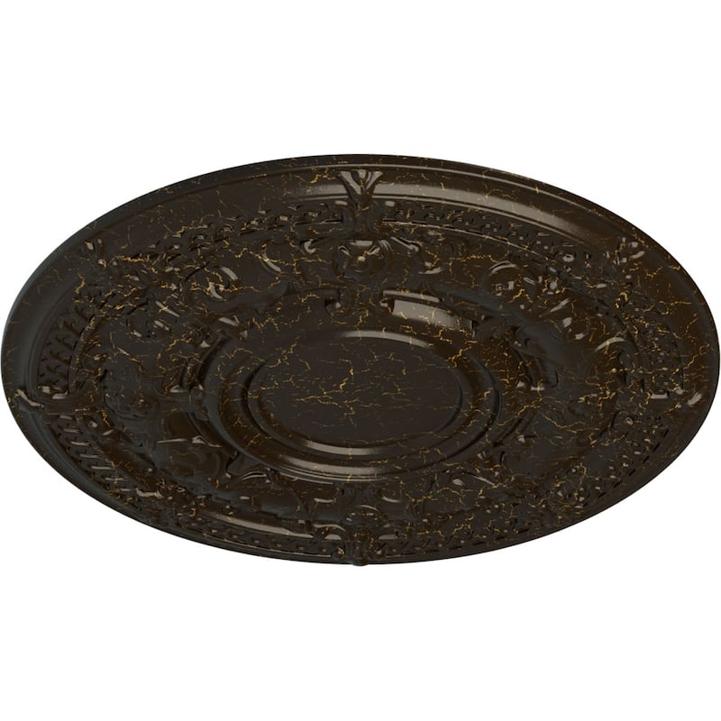 33 7/8"OD x 1 3/8"P Dauphine Ceiling Medallion