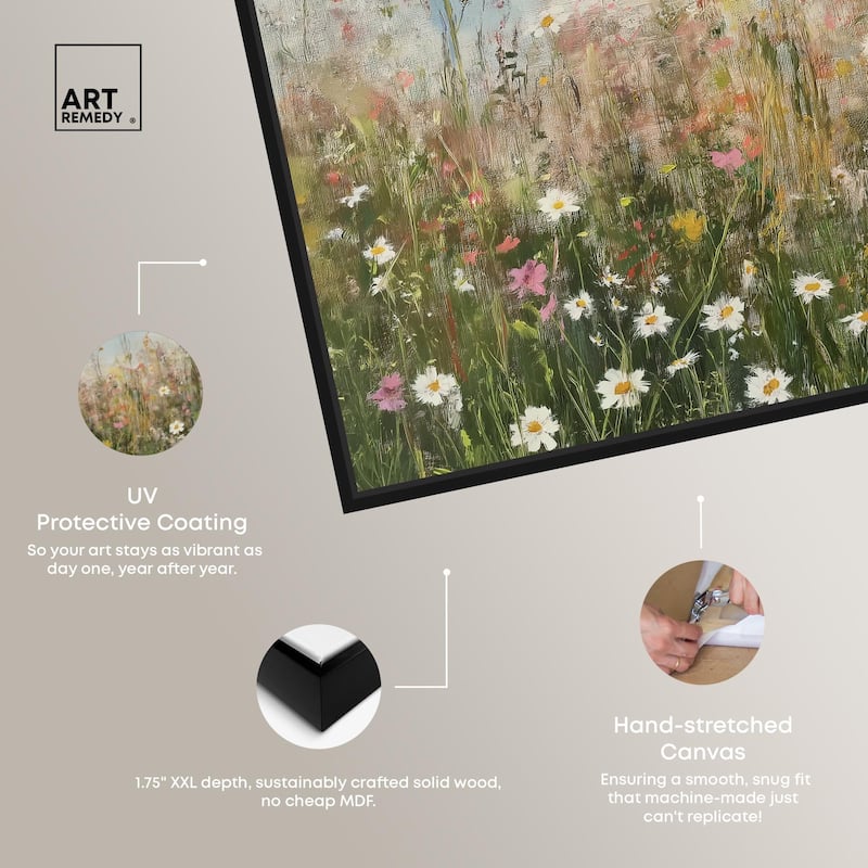 Glimmering Glade Garden I Canvas by Art Remedy