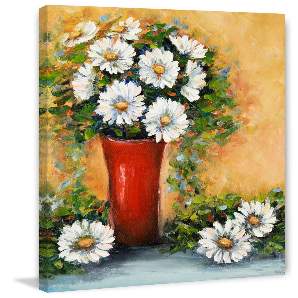 My Favorite Flower Print on Wrapped Canvas