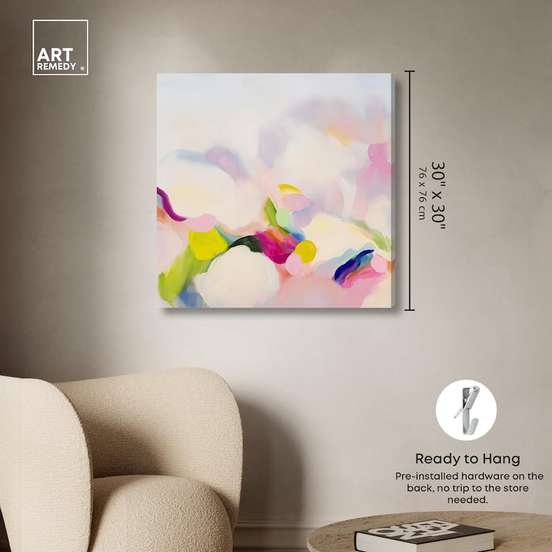 Colorfield Patches II Canvas by Art Remedy, Gallery Wrapped