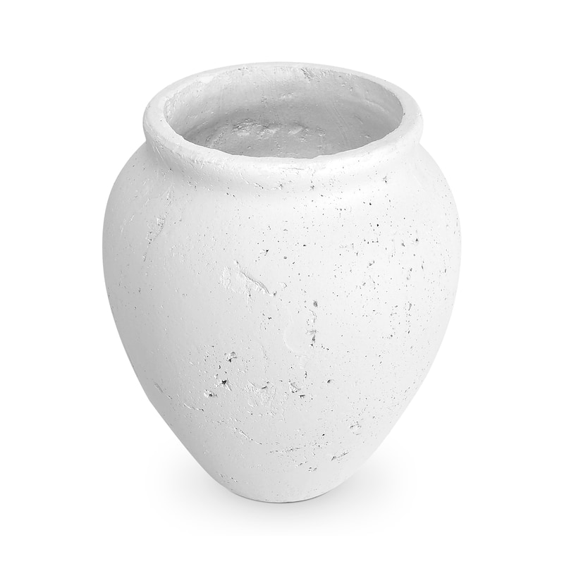 Aurelle Home Modern Cement Decorative Vessel