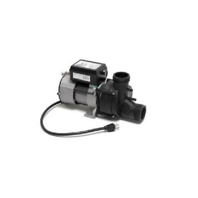 Baystate 115V 5.5A 1 Speed Wow Pump with Air Switch and Nema Cord