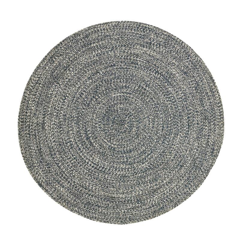 Superior Modern Rustic Bohemian Reversible Multi-Tone Braided Indoor Outdoor Area Rug