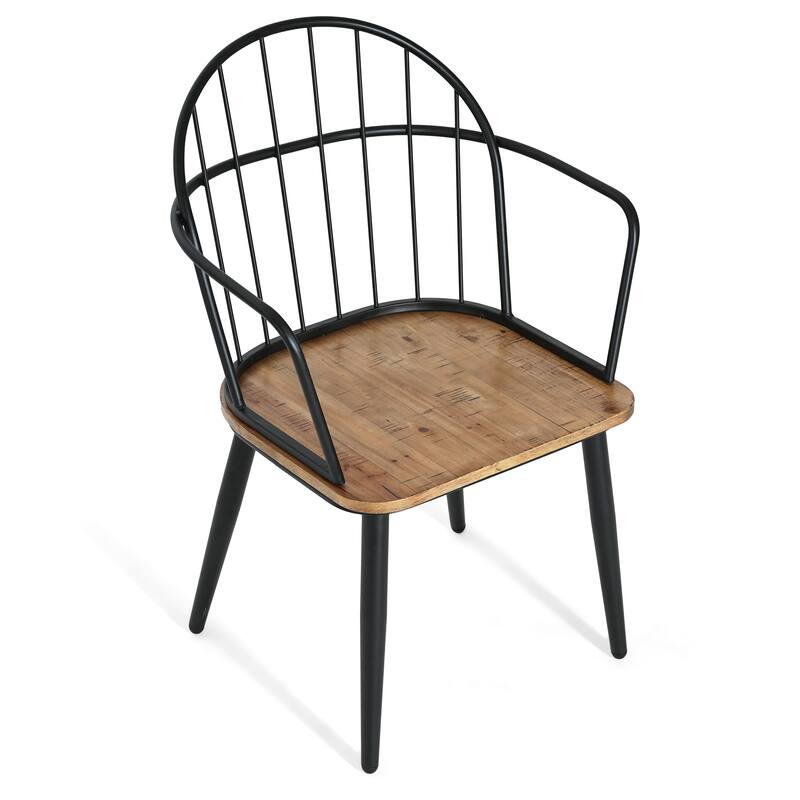 Christopher Knight Home Indoor Dining Chair With Metal Legs