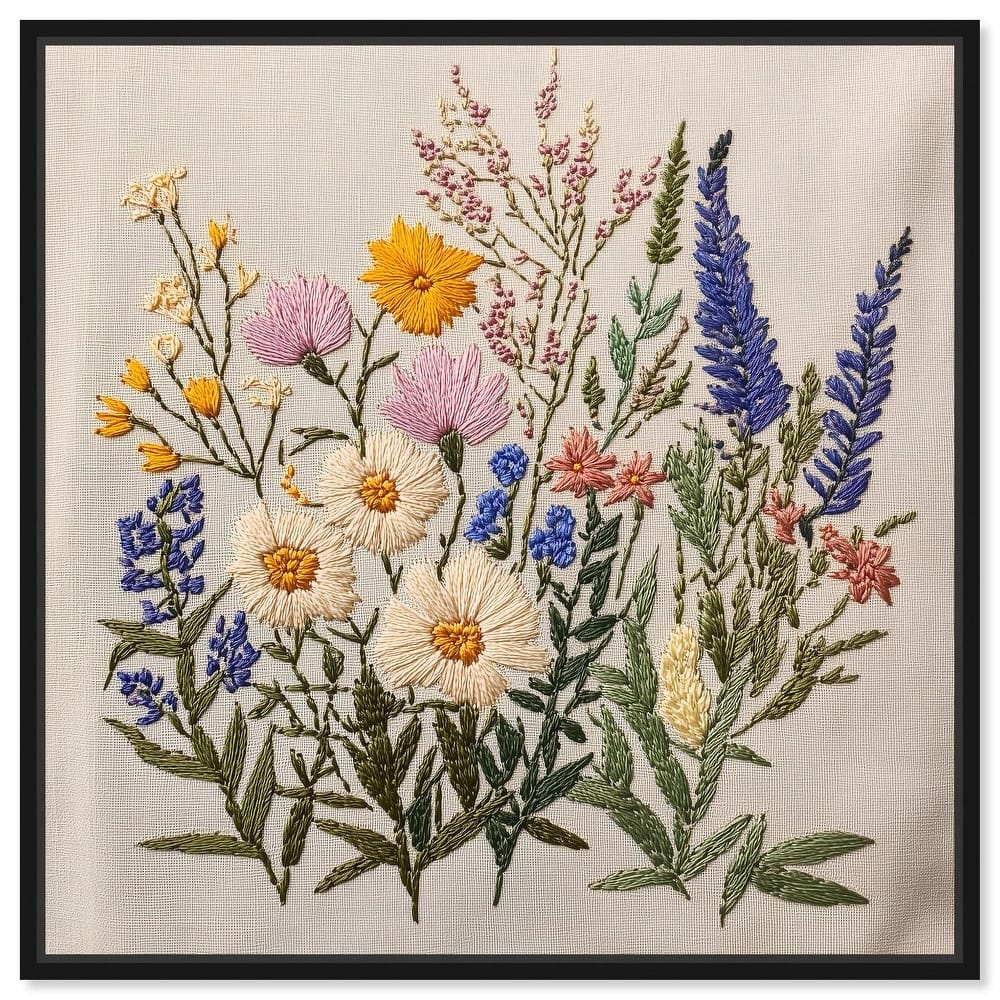 Needlepoint Prairie Posy Canvas by Art Remedy