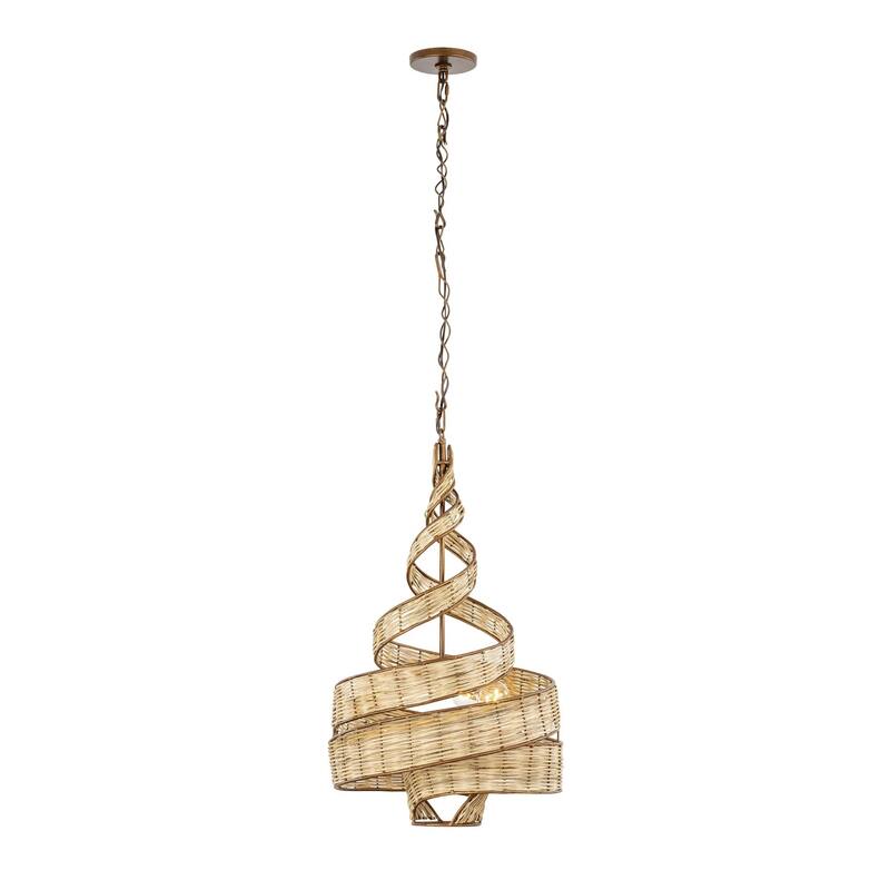 Flow Hand-Crafted Recycled Steel 3-Light Pendant