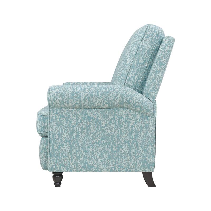 ProLounger Sky Blue Push-back Recliner Chair