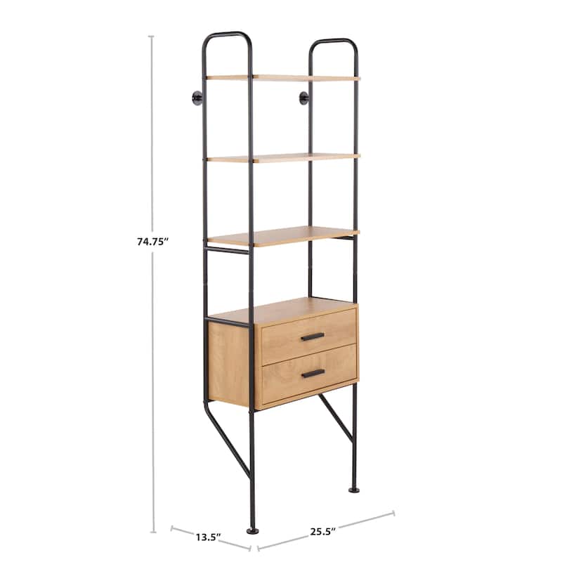 Lean Wall Mounted Bookcase