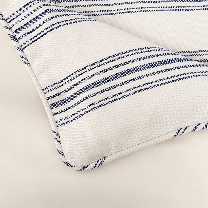 HiEnd Accents Prescott Striped Duvet Cover Set, 3PC