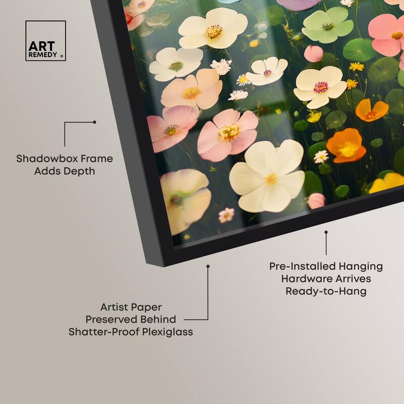 Meadow of Dreams Shadowbox by Art Remedy