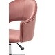 preview thumbnail 5 of 12, RoseGold Velvet Office Task Makeup Dresser Table Vanity Executive Fancy Plush Elegant Premium Chair