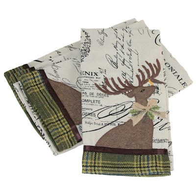 Reindeer Kichen Towel 16x22 -inch