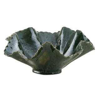 Uttermost Verdant Bloom Emerald Outdoor Bowl
