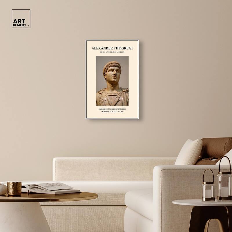 Alexander the Great Canvas by Art Remedy