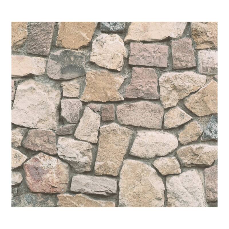 AS Creation Morris Neutral Natural Stone Wallpaper - 20.9 x 396 x 0.025