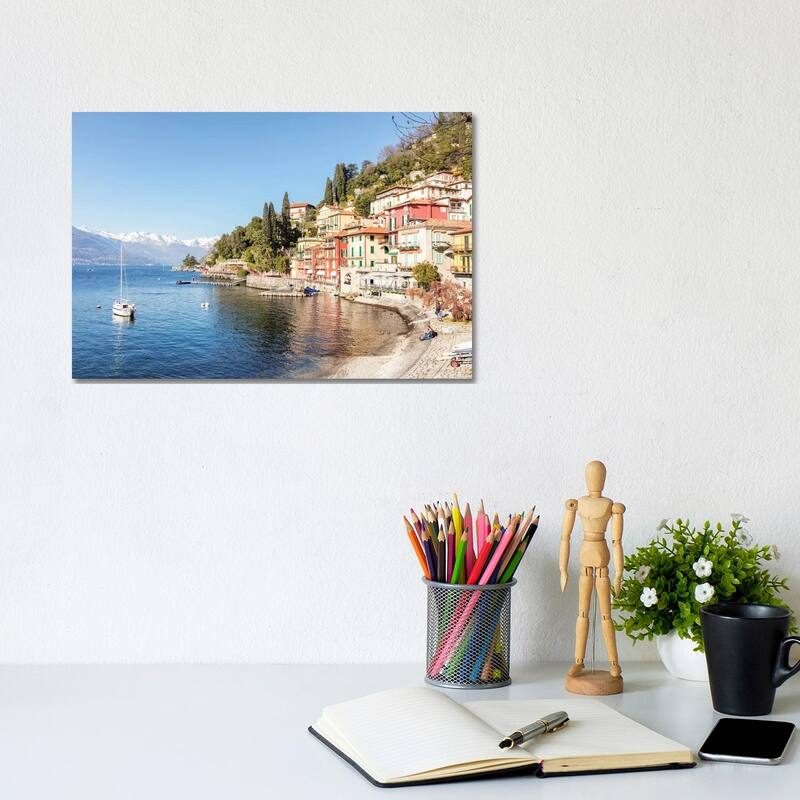 iCanvas "Varenna On Como Lake, Italy" by Matteo Colombo Canvas Print - 8x12x0.75