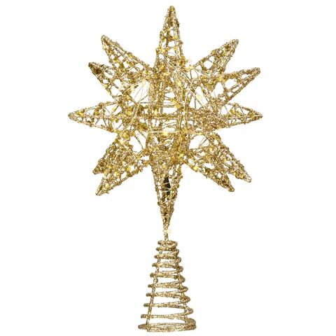 14.5" Falling Star Tree Top for Artificial Trees with Dual Color® Lights - 14.5 in