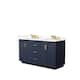 Option Dark Blue, Gold Trim, Giotto Quartz Top