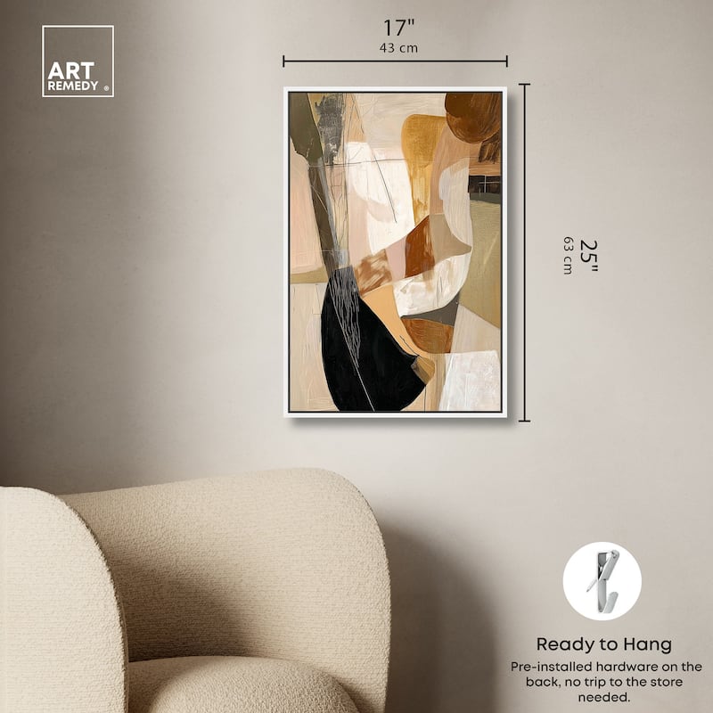 Tactile Depth II Canvas by Art Remedy