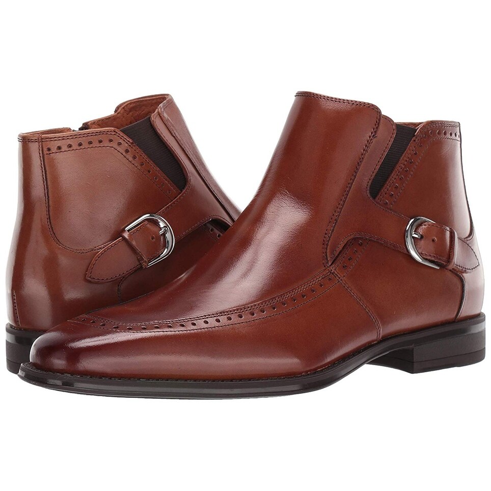 side zip dress boots mens