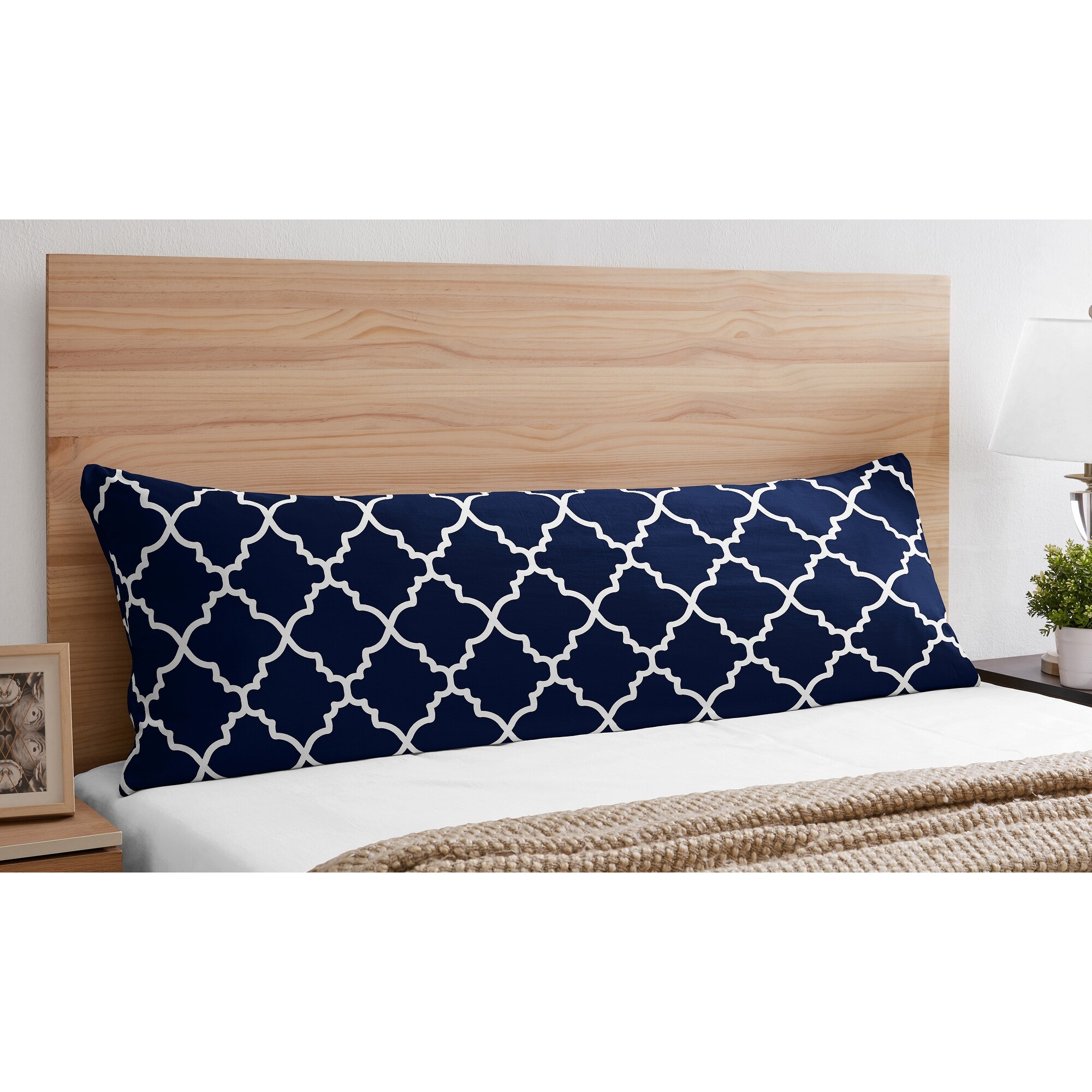 Sweet Jojo Designs Solid Navy Blue Throw Pillows & Reviews
