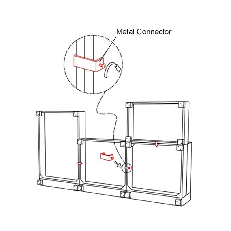 Anne 82" W Comfy Upholstered Plush Corduroy Modular Sectional Sofa