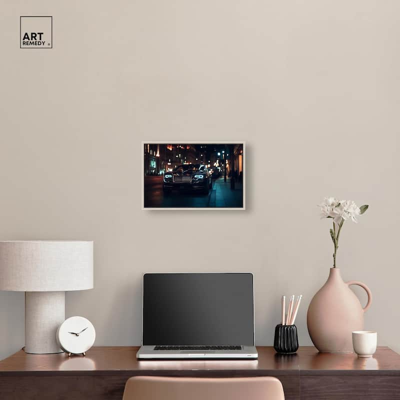 Phantom's Gleam Canvas by Art Remedy