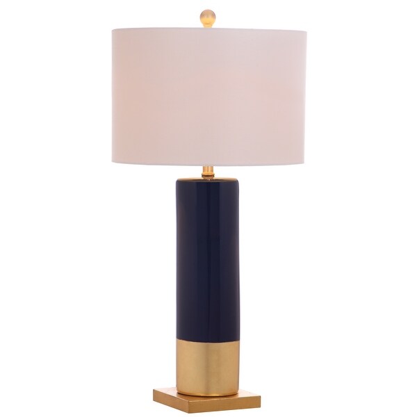Navy and rose gold lamp outlet
