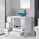 preview thumbnail 52 of 106, 36" Bathroom Vanity with Sink Set Side Cabinet