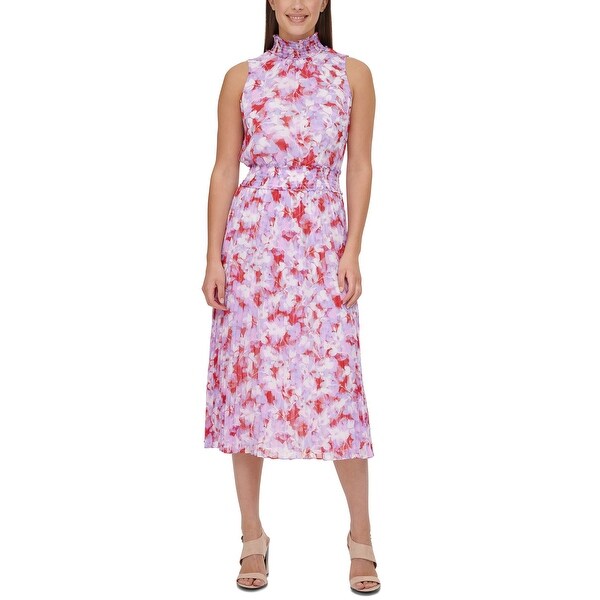 calvin klein watermelon dress