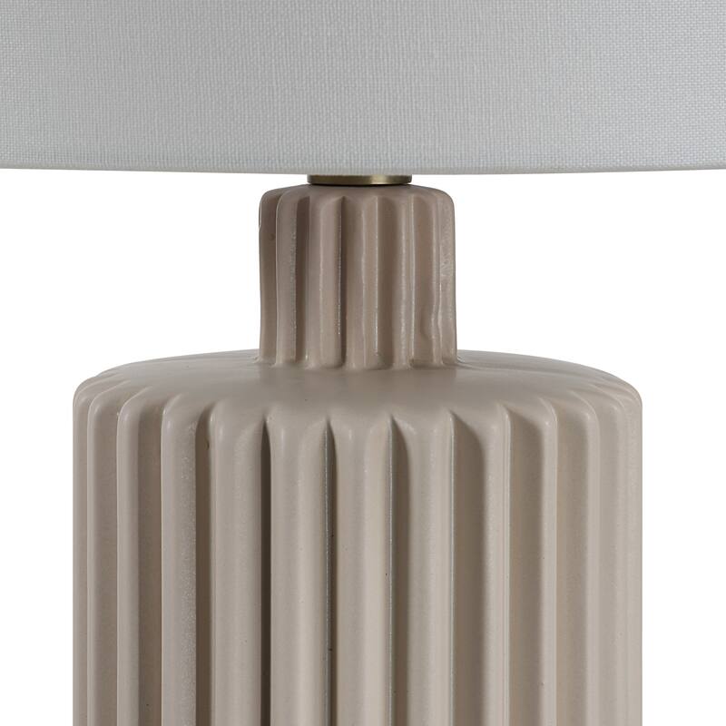 Renwil Lina 24.75" Height Table Lamps, Beige