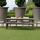 preview thumbnail 4 of 9, Uttermost Forsyth Dark Gray Outdoor Dining Table