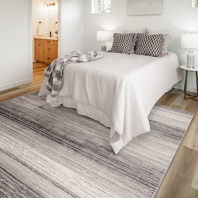 Gertmenian Flora Transitional Casual Modern Soft High-Low Polypropylene Polyester Indoor Area Rug Collection