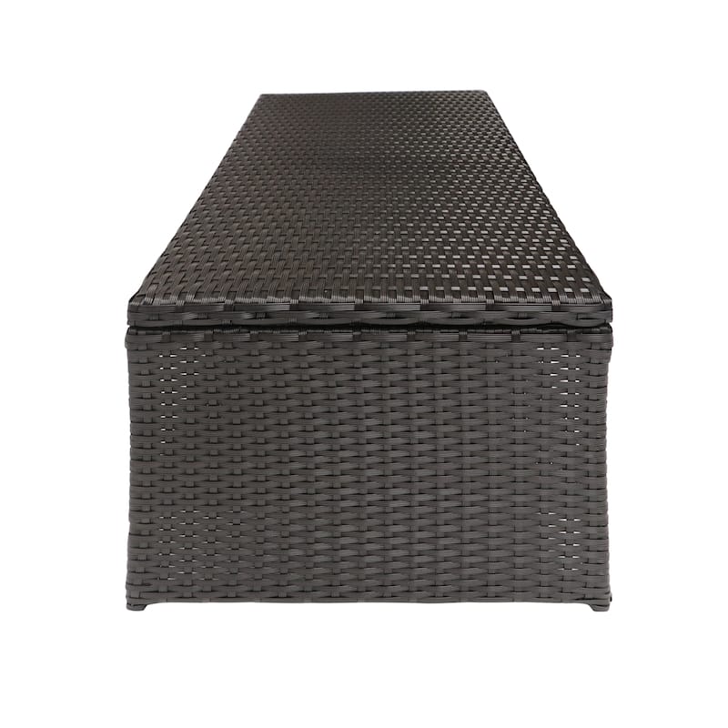 St. Lucia Outdoor Wicker Coffee Table by Christopher Knight Home