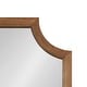preview thumbnail 23 of 134, Kate and Laurel Hogan Scalloped Wood Framed Mirror