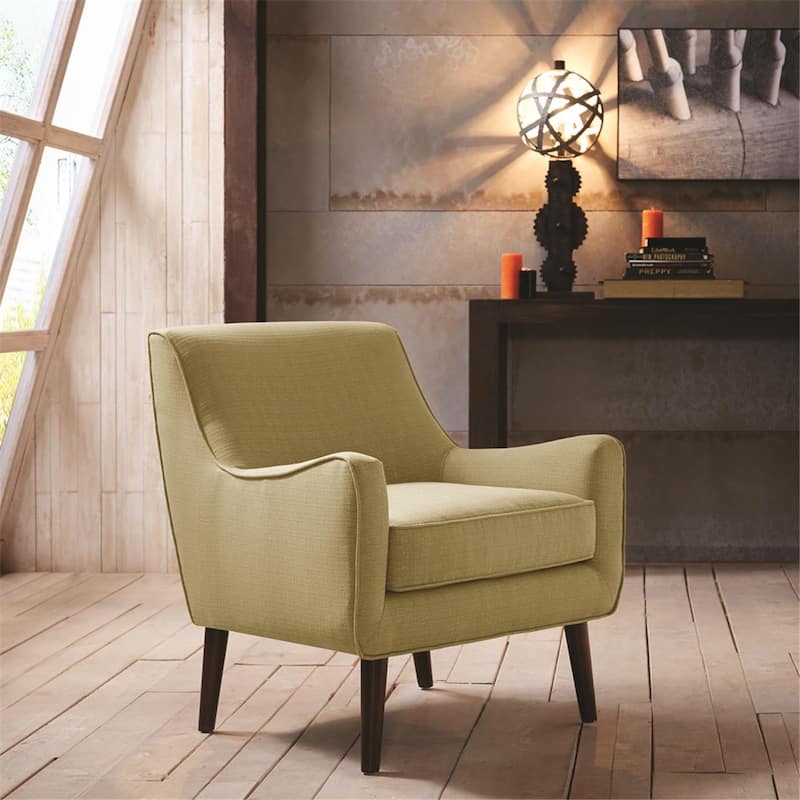 Mid-Century Accent Chair，Modern Accent Chair,for Living Room Bedroom Studio,Living Room Chairs Comfy Reading - Green