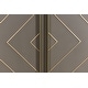 preview thumbnail 6 of 5, Somette Natural & Cement Grey Two Door Bar Cabinet