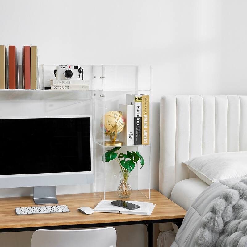 Ciao Bella® Classic Dorm Desk Bookshelf
