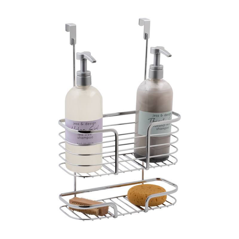 Kitchen Details Over the Cabinet Organizer in Chrome