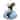 CoTa Global Puffin Snow Globe - Figurine with Sparkling Glitter - 3Lx3W3.5H inches