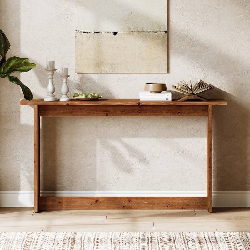63'' Solid Wood Console Table