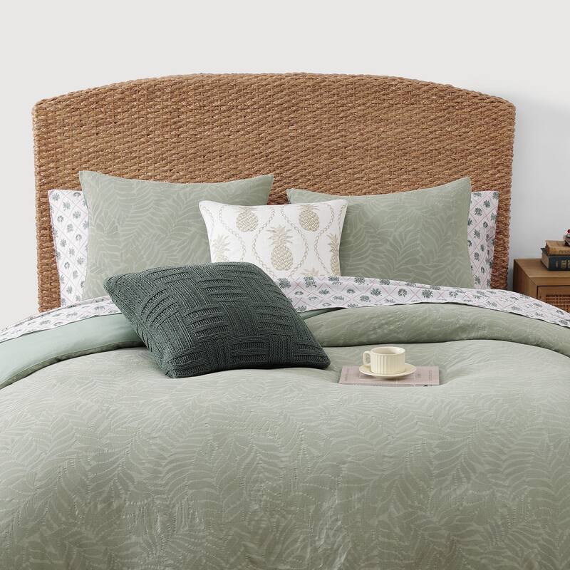 Tommy Bahama Golden Pineapples Gold Throw Pillow