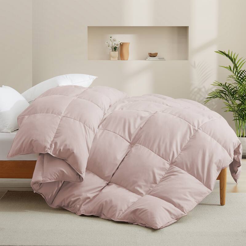 Premium White Feather Down Comforter Duvet Insert All Warmth Levels