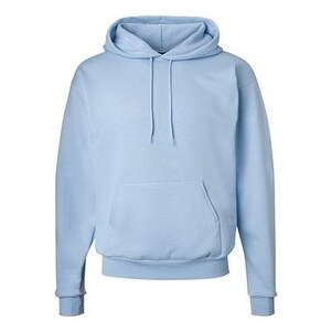 hanes light blue hoodie
