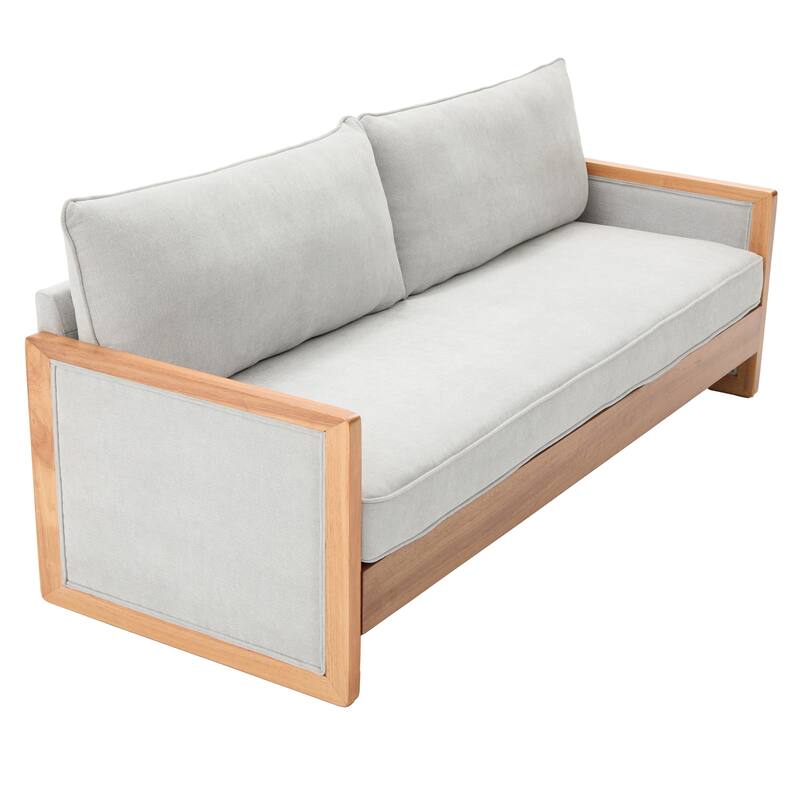 Christopher Knight Home - Soft Upholstered 77.8" Chenille 3-Seater Sofa