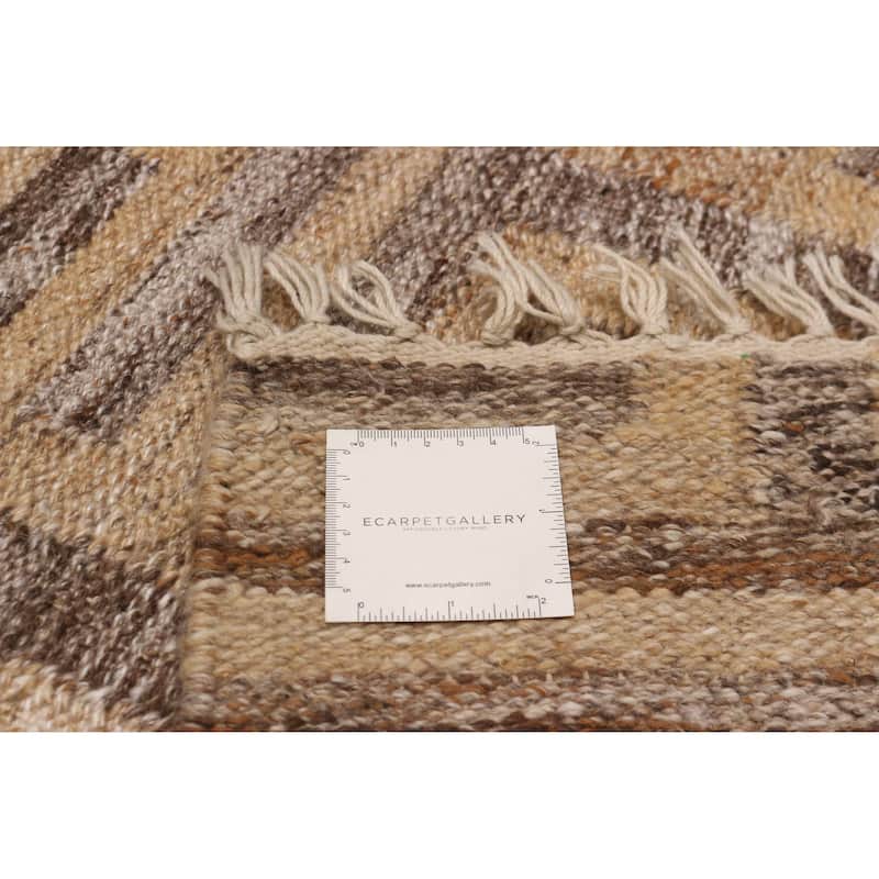 Ankara FW Tan Kilim 5'6" x 7'6" - 5'6 x 7'6