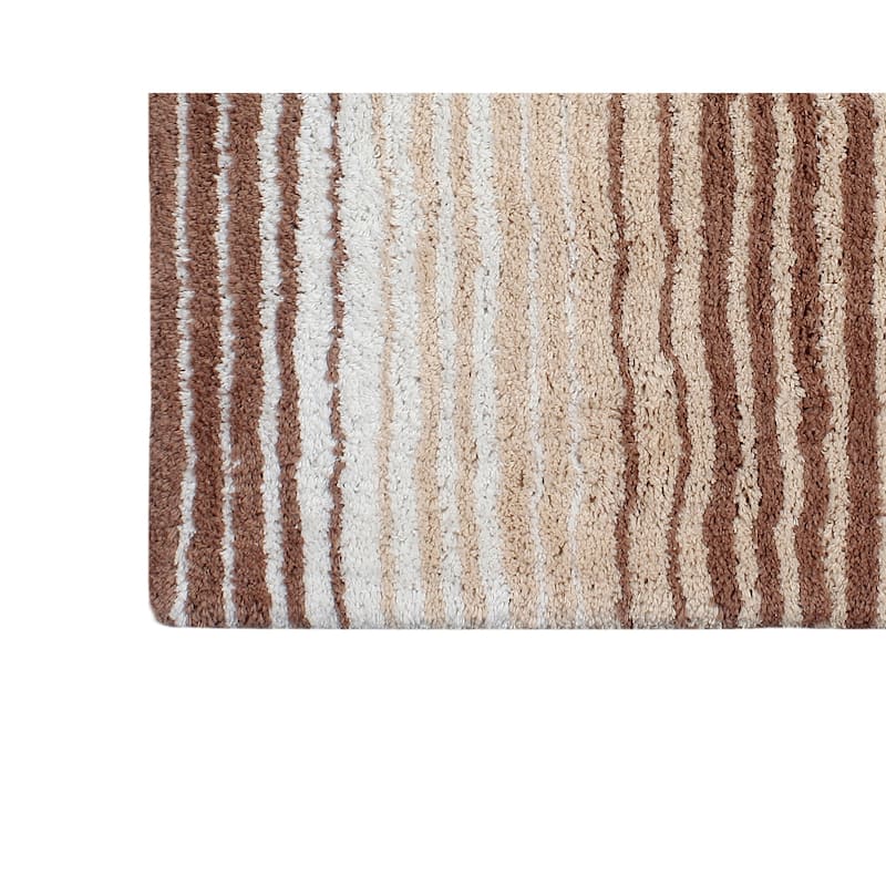 Gradiation Collection Absorbent Cotton Machine Washable Bath Rug