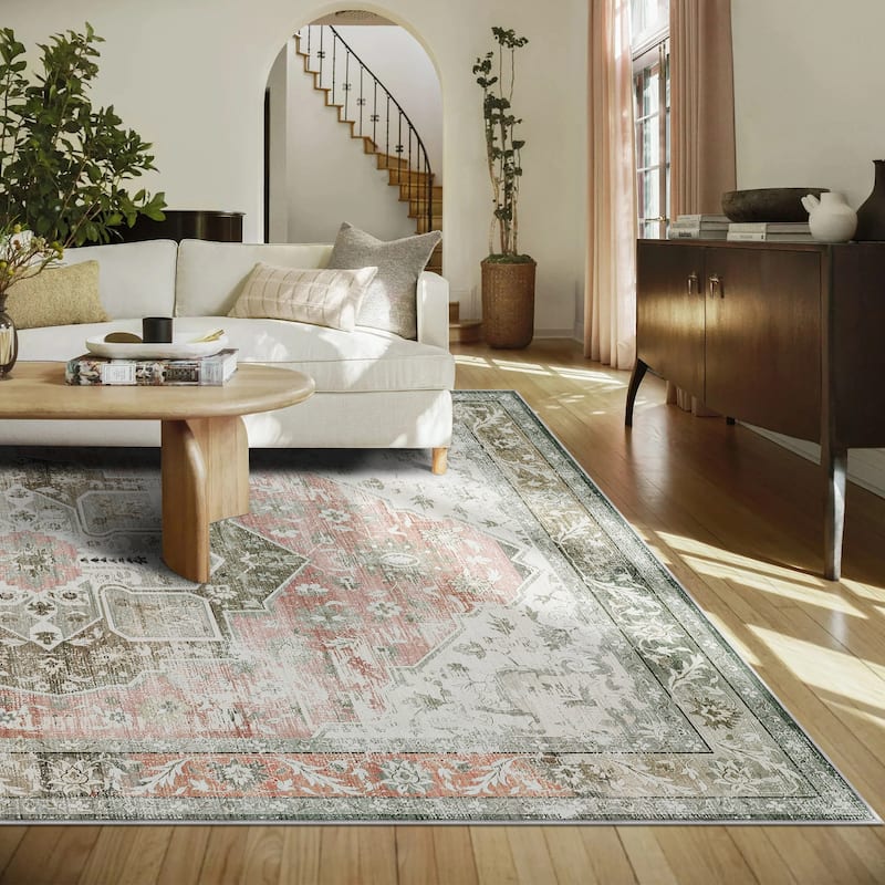 Bohemian Faux Cashmere Rug